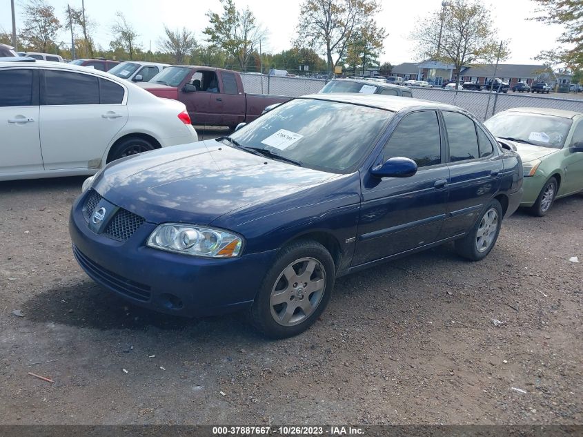 2006 Nissan Sentra 1.8 S VIN: 3N1CB51DX6L450968 Lot: 37887667