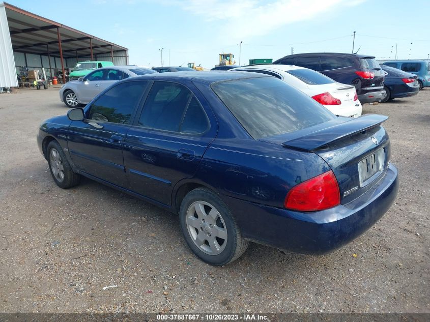 2006 Nissan Sentra 1.8 S VIN: 3N1CB51DX6L450968 Lot: 37887667