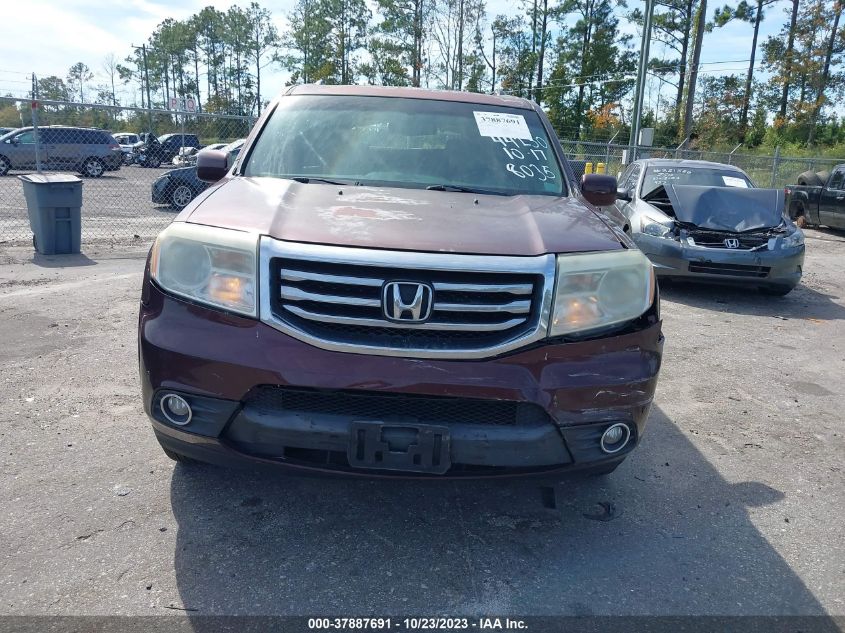 2013 Honda Pilot Touring VIN: 5FNYF3H91DB018035 Lot: 37887691