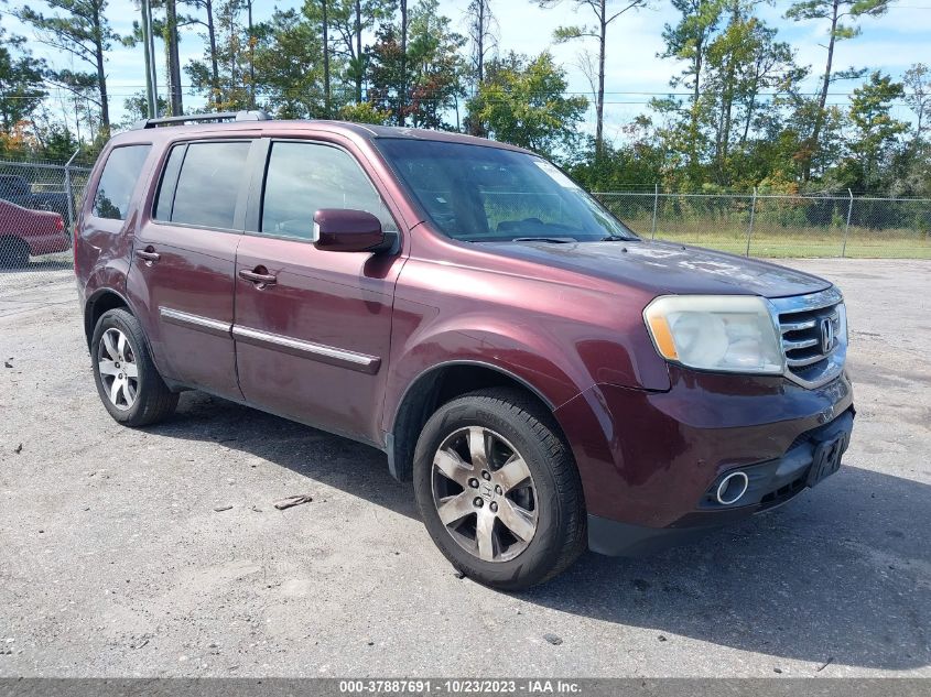 2013 Honda Pilot Touring VIN: 5FNYF3H91DB018035 Lot: 37887691