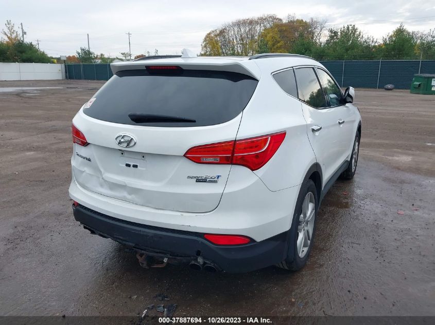 2015 Hyundai Santa Fe Sport VIN: 5XYZWDLA4FG237739 Lot: 37887694