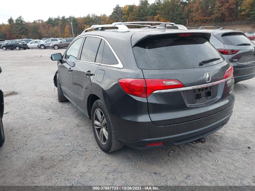 2015 Acura Rdx Tech Pkg VIN: 5J8TB4H5XFL005648 Lot: 37887733