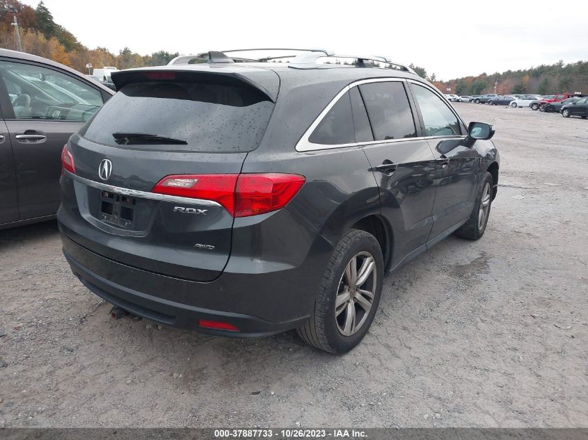 2015 Acura Rdx Tech Pkg VIN: 5J8TB4H5XFL005648 Lot: 37887733