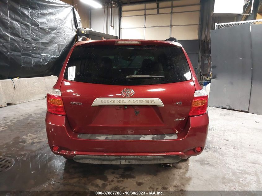 2008 Toyota Highlander Base VIN: JTEES41A382085782 Lot: 37887785