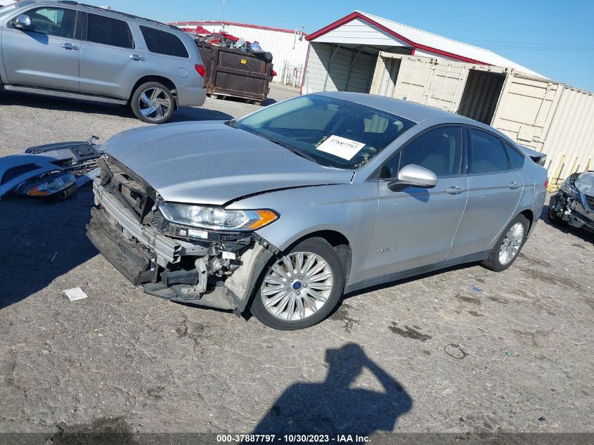 2014 Ford Fusion S Hybrid VIN: 3FA6P0UUXER382604 Lot: 37887797