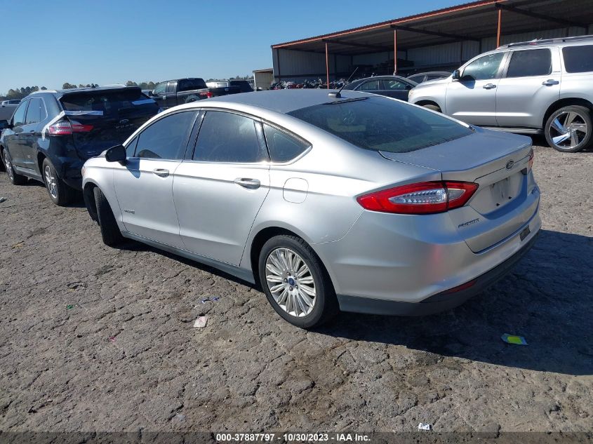 2014 Ford Fusion S Hybrid VIN: 3FA6P0UUXER382604 Lot: 37887797