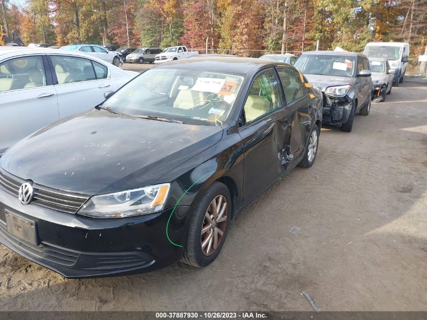 2012 Volkswagen Jetta Sedan Se W/Convenience VIN: 3VWDX7AJXCM368679 Lot: 37887930