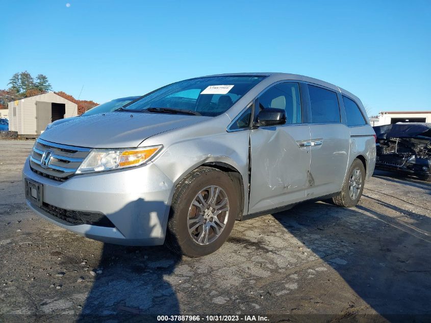 2013 Honda Odyssey Ex-L VIN: 5FNRL5H62DB077187 Lot: 37887966