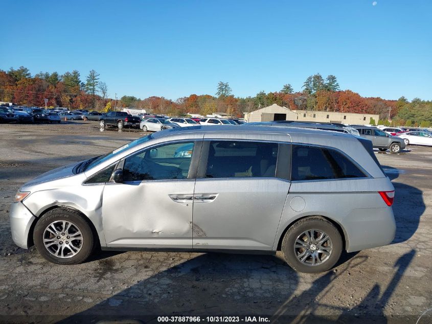 2013 Honda Odyssey Ex-L VIN: 5FNRL5H62DB077187 Lot: 37887966