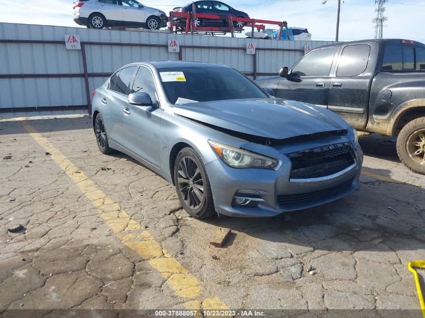 2016 Infiniti Q50 3.0T Premium VIN: JN1EV7AP5GM301820 Lot: 37888057