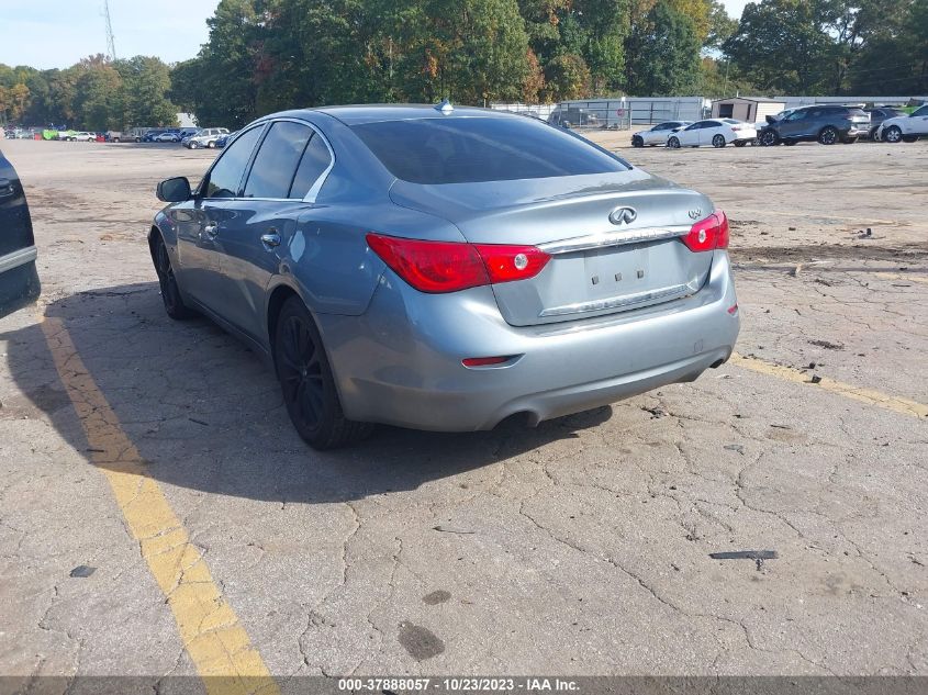 2016 Infiniti Q50 3.0T Premium VIN: JN1EV7AP5GM301820 Lot: 37888057