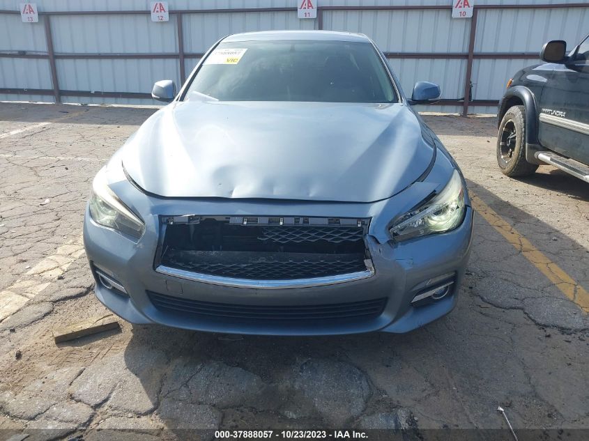 2016 Infiniti Q50 3.0T Premium VIN: JN1EV7AP5GM301820 Lot: 37888057