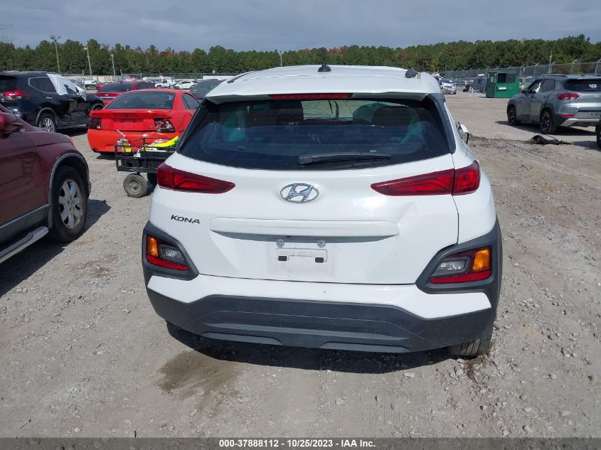 2020 Hyundai Kona Se VIN: KM8K12AA4LU406123 Lot: 37888112