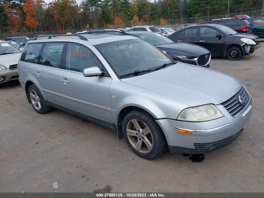 2004 Volkswagen Passat Wagon Glx VIN: WVWYH63B84E124425 Lot: 37888125