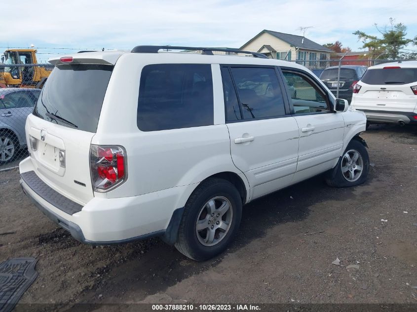 2008 Honda Pilot Ex-L VIN: 5FNYF18608B025655 Lot: 37888210