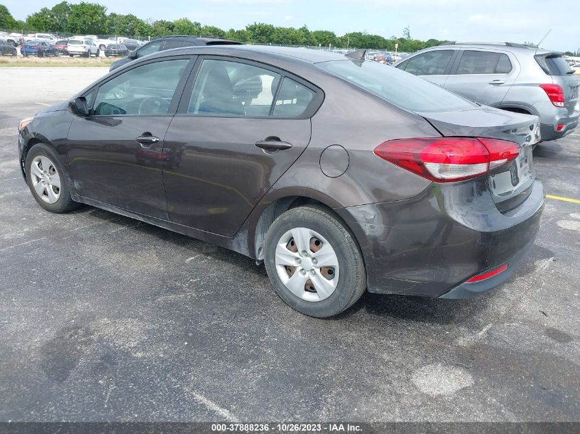 2017 Kia Forte Lx VIN: 3KPFK4A76HE078566 Lot: 37888236