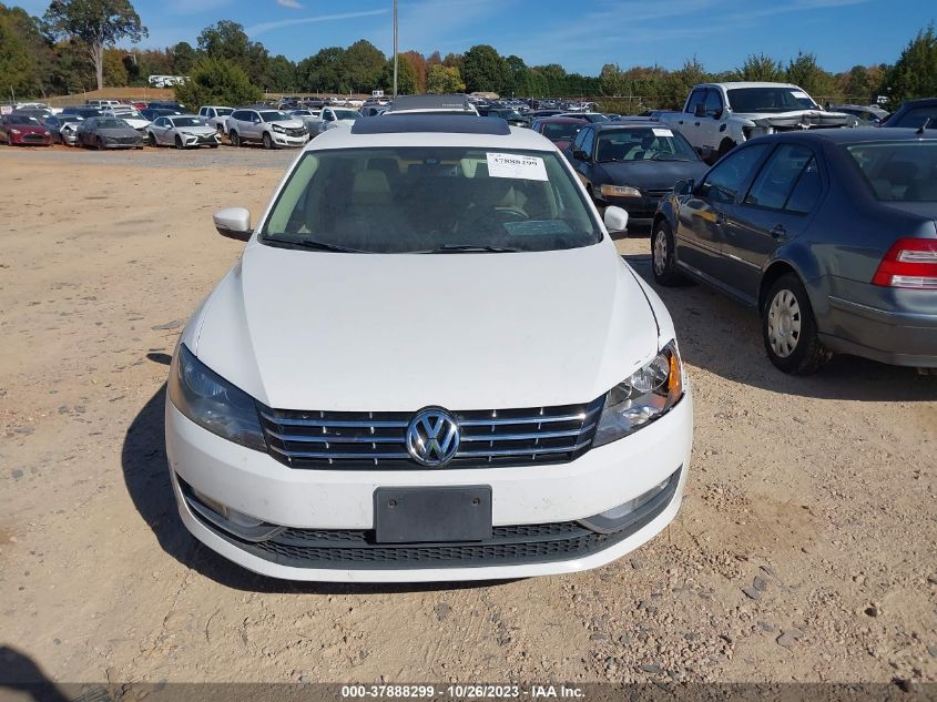 2013 Volkswagen Passat Tdi Sel Premium VIN: 1VWCN7A37DC005486 Lot: 37888299