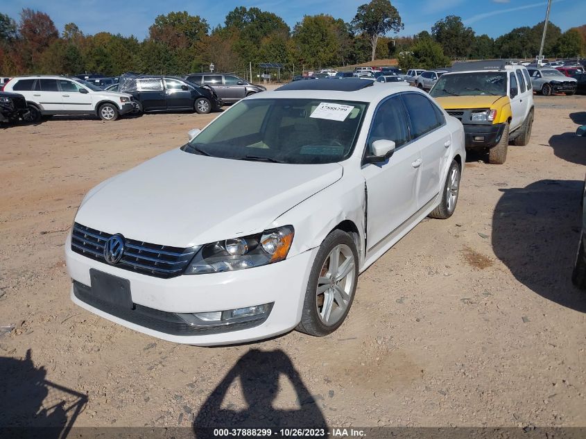 2013 Volkswagen Passat Tdi Sel Premium VIN: 1VWCN7A37DC005486 Lot: 37888299