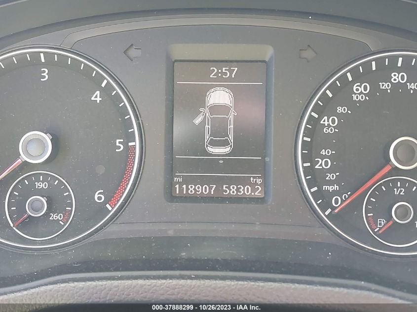 2013 Volkswagen Passat Tdi Sel Premium VIN: 1VWCN7A37DC005486 Lot: 37888299