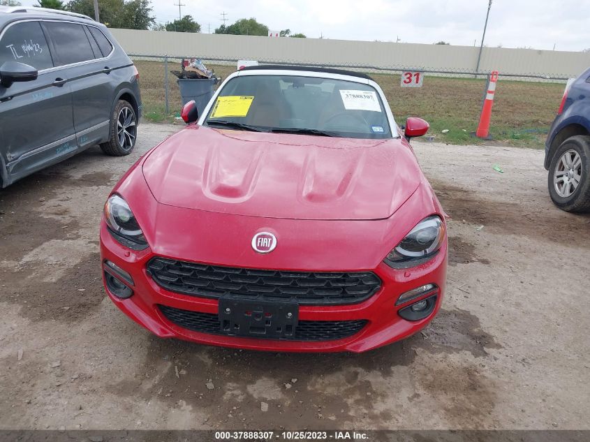 JC1NFAEK9K0143095 2019 Fiat 124 Spider Lusso