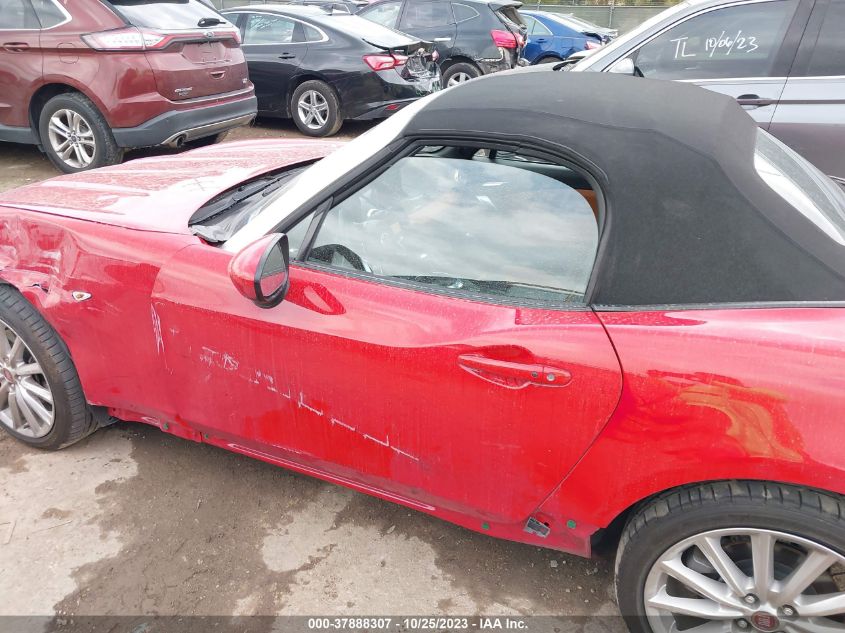 JC1NFAEK9K0143095 2019 Fiat 124 Spider Lusso