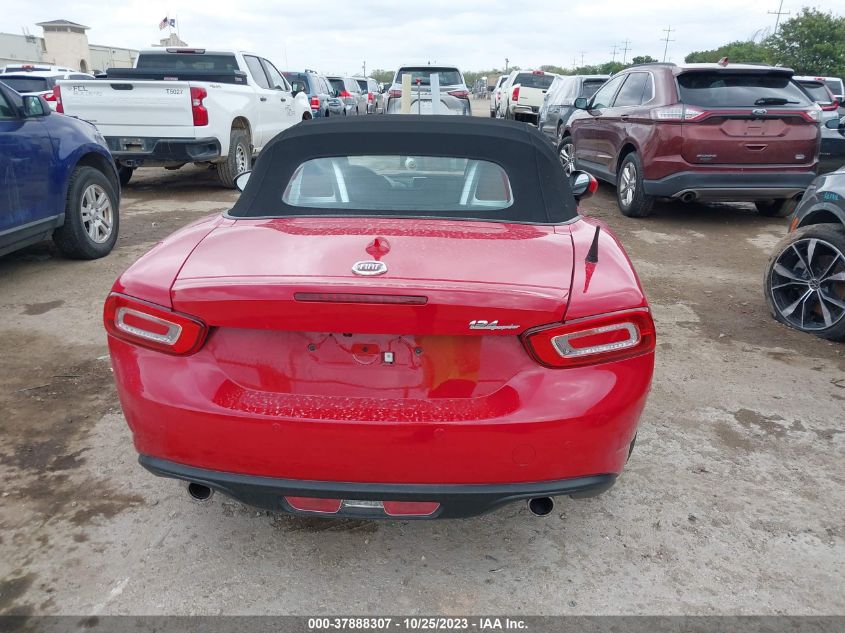 JC1NFAEK9K0143095 2019 Fiat 124 Spider Lusso