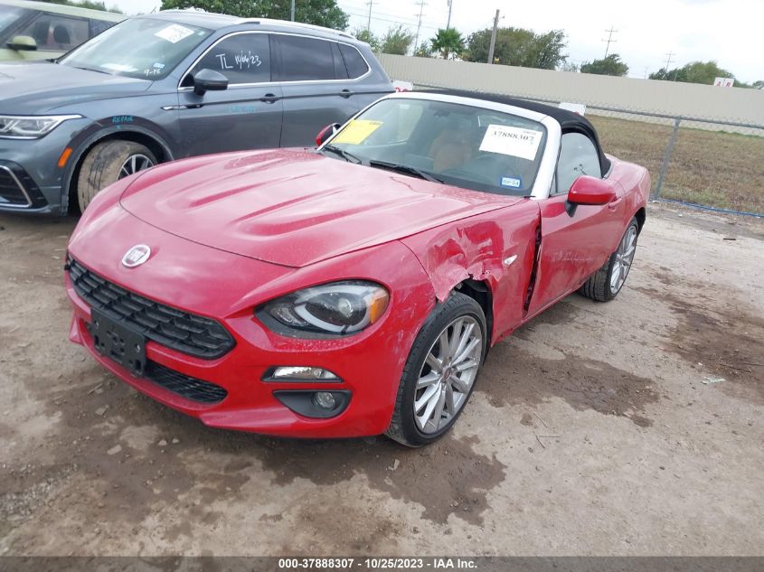 JC1NFAEK9K0143095 2019 Fiat 124 Spider Lusso