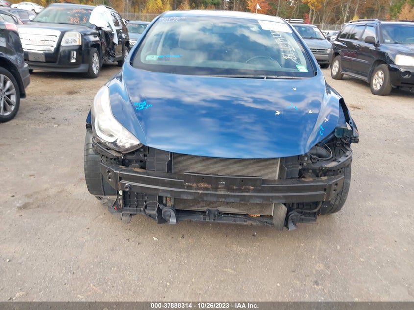 2014 Hyundai Elantra Se VIN: KMHDH4AE1EU113916 Lot: 37888314