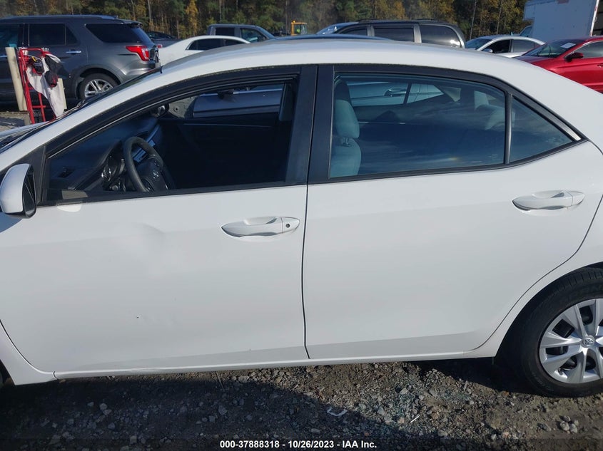 2014 Toyota Corolla L/Le/S/S Plus/Le Plus VIN: 2T1BURHE9EC128543 Lot: 37888318