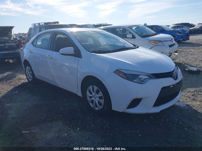 2014 Toyota Corolla L/Le/S/S Plus/Le Plus VIN: 2T1BURHE9EC128543 Lot: 37888318