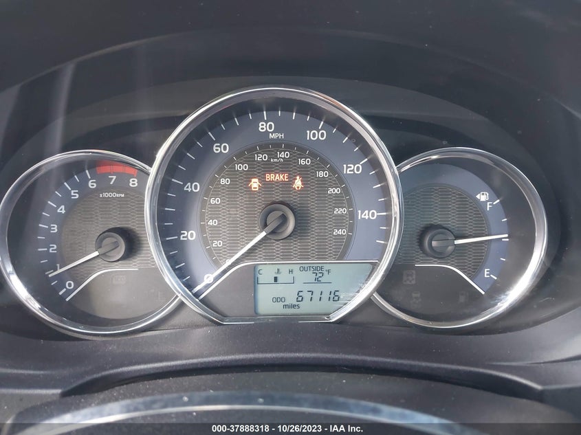 2014 Toyota Corolla L/Le/S/S Plus/Le Plus VIN: 2T1BURHE9EC128543 Lot: 37888318