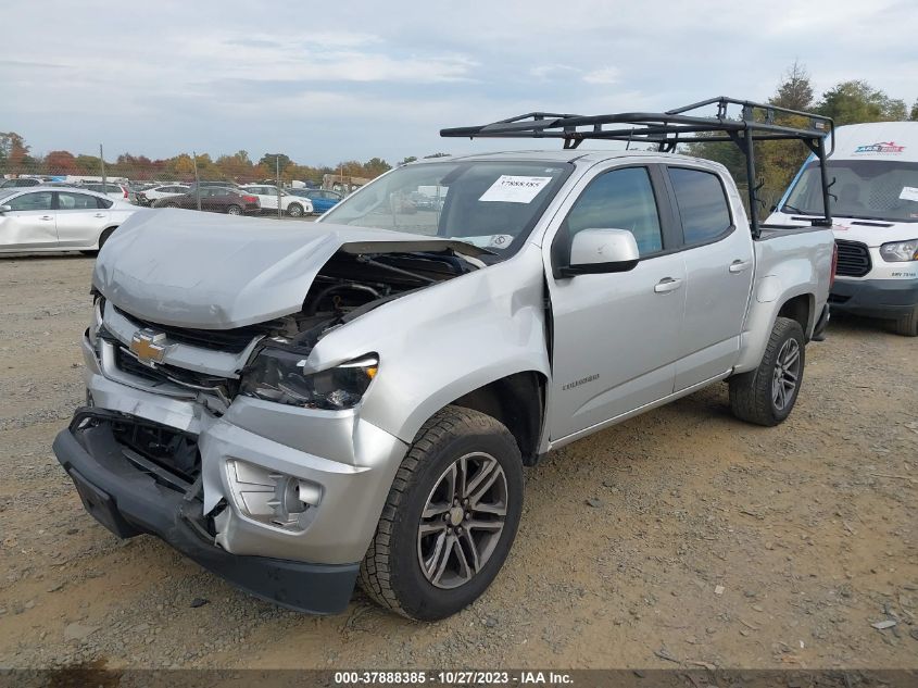 2019 Chevrolet Colorado 2Wd Work Truck VIN: 1GCGSBEA2K1318222 Lot: 37888385