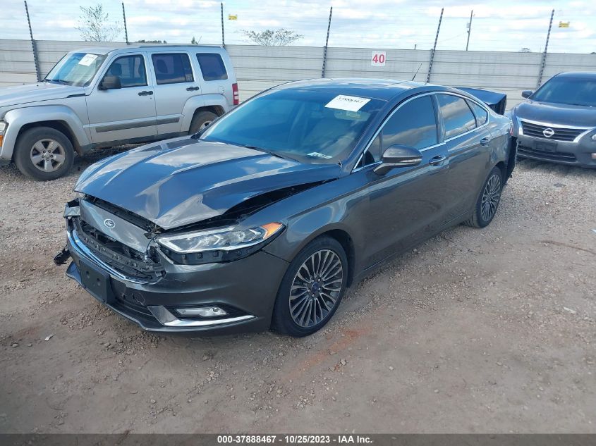 2017 Ford Fusion Se VIN: 3FA6P0HD7HR102426 Lot: 37888467