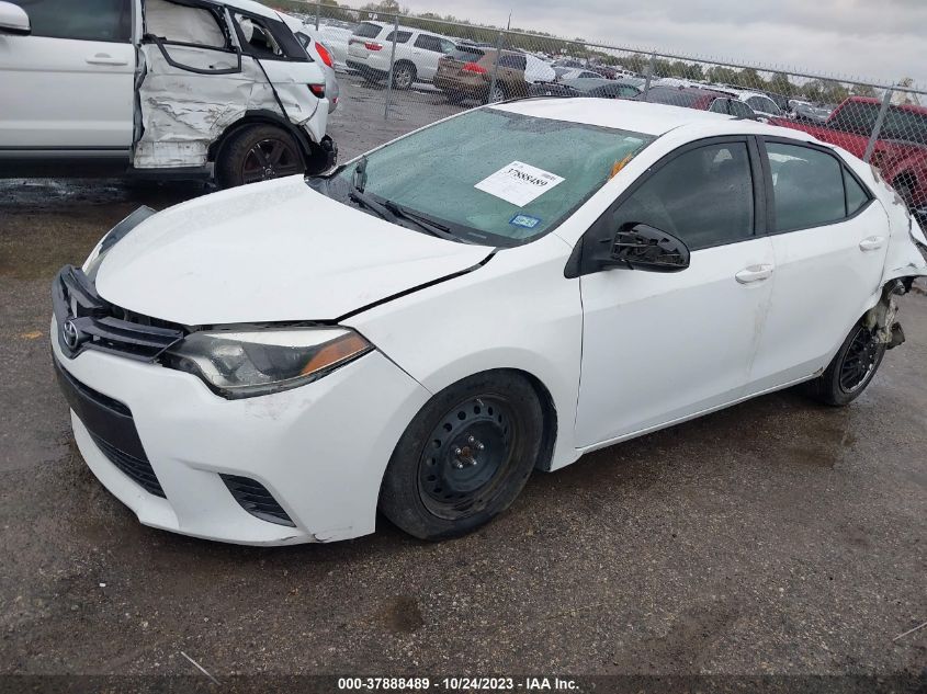 2015 Toyota Corolla Le VIN: 5YFBURHE2FP210423 Lot: 37888489