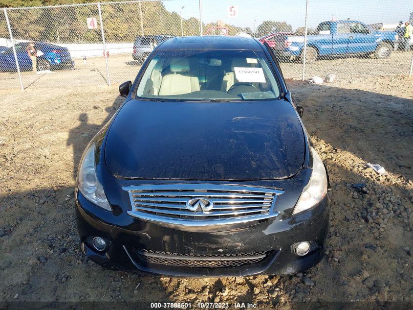 2013 Infiniti G37 Sedan Journey VIN: JN1CV6AP0DM300846 Lot: 37888501