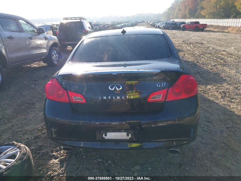 2013 Infiniti G37 Sedan Journey VIN: JN1CV6AP0DM300846 Lot: 37888501