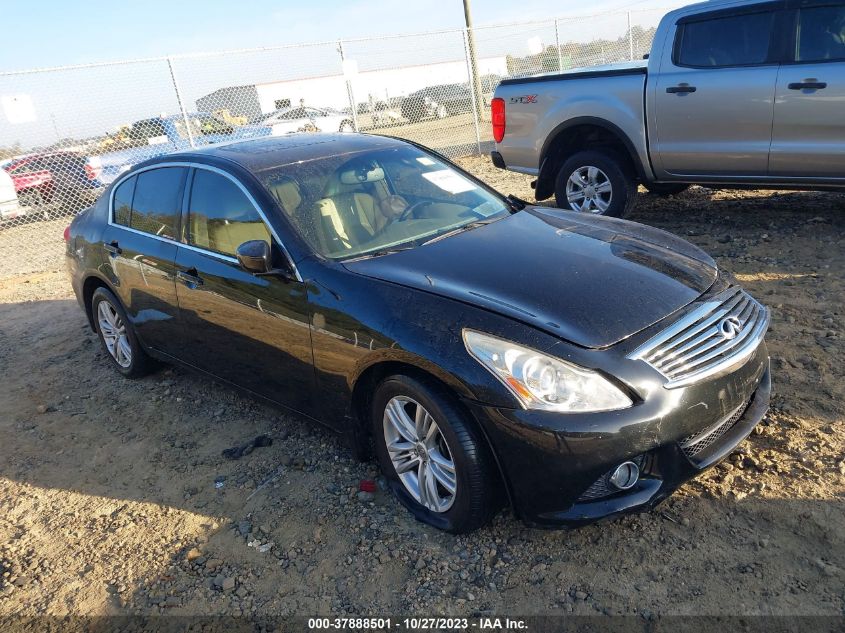 2013 Infiniti G37 Sedan Journey VIN: JN1CV6AP0DM300846 Lot: 37888501