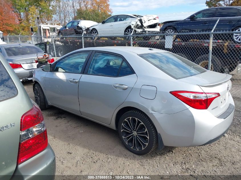 2016 Toyota Corolla S Premium VIN: 2T1BURHE4GC615233 Lot: 37888513