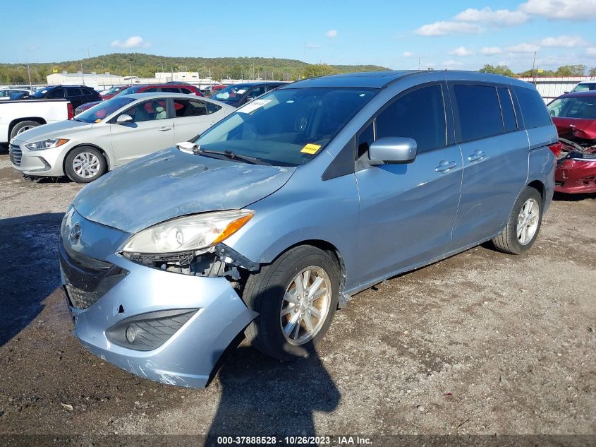 2012 Mazda Mazda5 Grand Touring VIN: JM1CW2DL6C0124760 Lot: 37888528