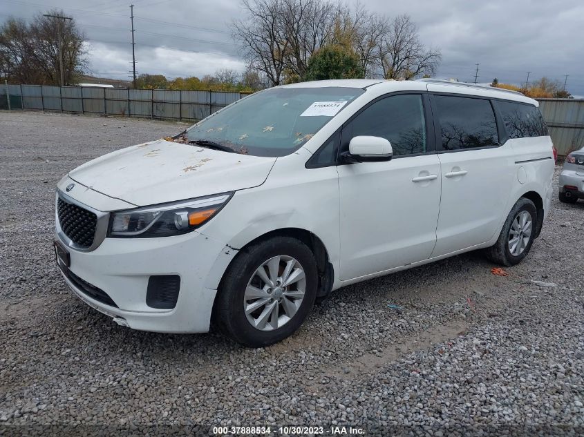 2016 Kia Sedona Lx VIN: KNDMB5C15G6113950 Lot: 37888534