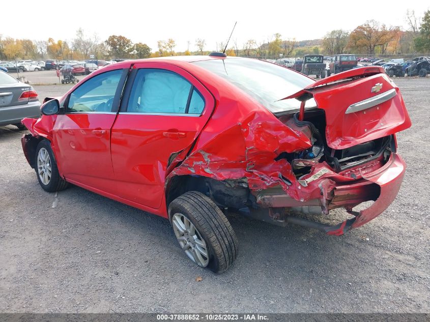 2015 Chevrolet Sonic Lt VIN: 1G1JC5SHXF4174728 Lot: 37888652