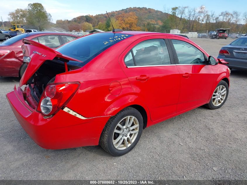 2015 Chevrolet Sonic Lt VIN: 1G1JC5SHXF4174728 Lot: 37888652