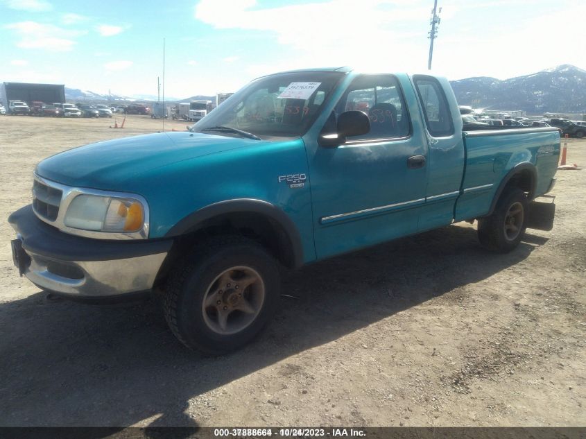 1998 Ford F-250 Standard/Xlt/Lariat/Xl VIN: 2FTPX2864WCA38542 Lot: 37888664