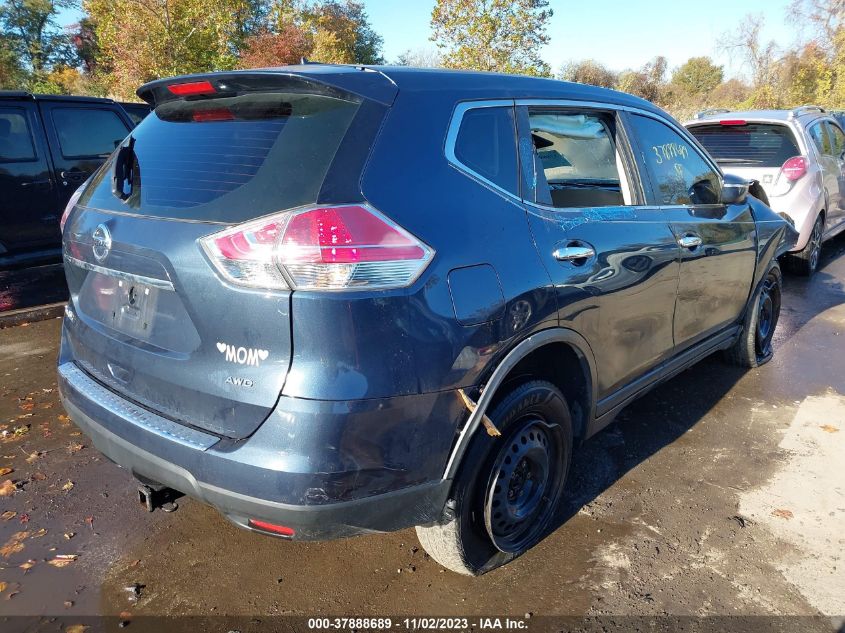 2015 Nissan Rogue S VIN: KNMAT2MV2FP530452 Lot: 37888689