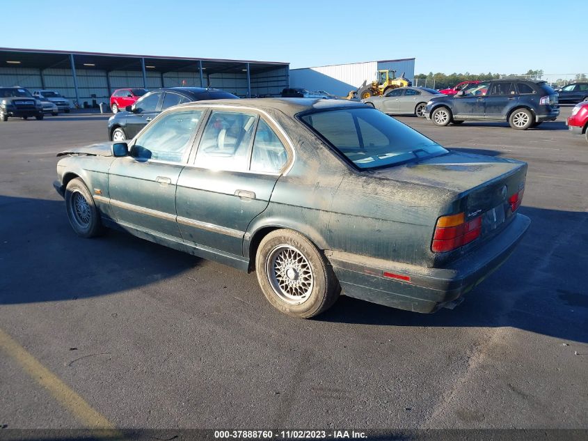 1995 BMW 525 I Automatic VIN: WBAHD6327SGK58434 Lot: 37888760