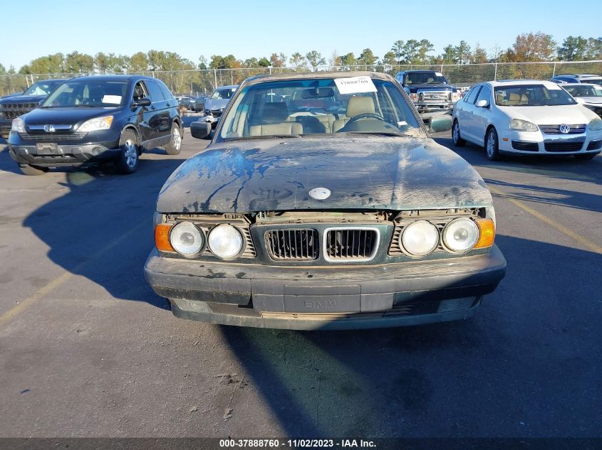 1995 BMW 525 I Automatic VIN: WBAHD6327SGK58434 Lot: 37888760