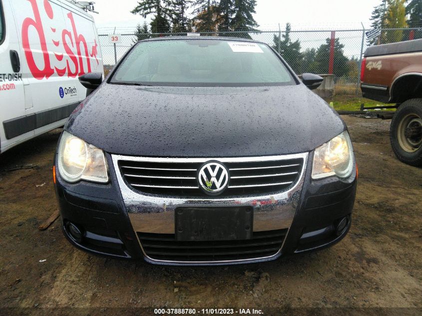 2010 Volkswagen Eos Lux VIN: WVWFA7AH2AV024776 Lot: 37888780