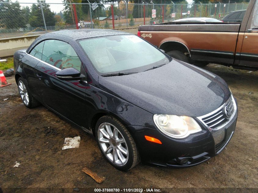 2010 Volkswagen Eos Lux VIN: WVWFA7AH2AV024776 Lot: 37888780