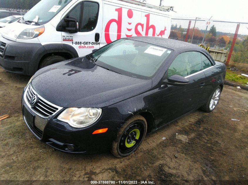 2010 Volkswagen Eos Lux VIN: WVWFA7AH2AV024776 Lot: 37888780