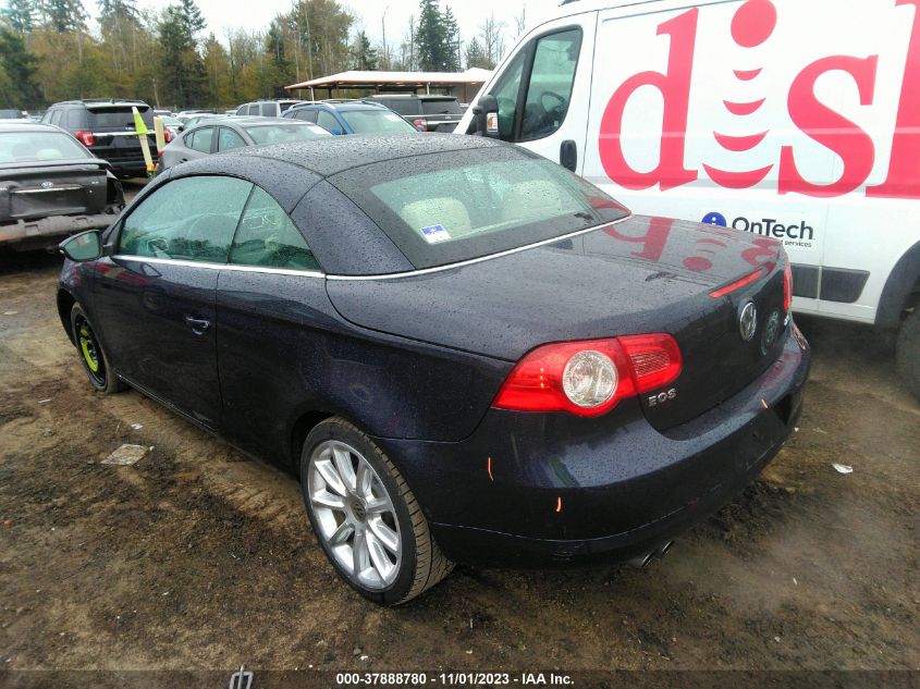 2010 Volkswagen Eos Lux VIN: WVWFA7AH2AV024776 Lot: 37888780